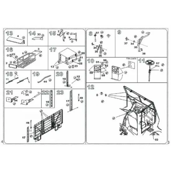 Vmodels 35041 - 1/35 - Photo-etched set model W.O.T. 6 WWII British truck