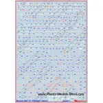 Mikoyan MiG-21 stencil decals 1/48 BEGEMOT 48003