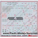 Mikoyan MiG-21 stencil decals 1/48 BEGEMOT 48003 Mikoyan MiG-21 stencil decals 1/48 BEGEMOT 48003