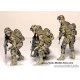 Kit 1 US Troops 4 figures 1/35 Master Box 3575