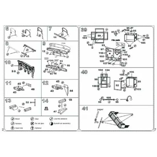 Vmodels 35046 - 1/35 - Photo-etched detail set Le.gl.Einheits-Pkw (Kfz. 2)