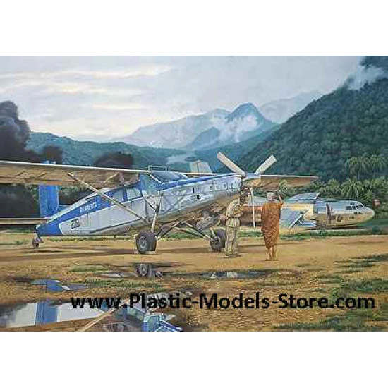 US Pilatus PC-6C/H-2 Turbo-Porter Vietnam 1/48 Roden 440