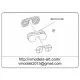 Vmodels 48010 - 1/48 - Photoetched Cartridge box for the machine gun MG-15