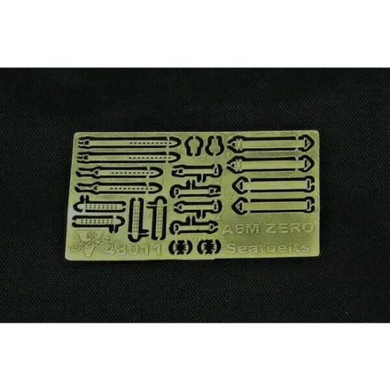 Vmodels 48011 - 1/48 - Photo-etched Seatbelts A6M Zero WWII