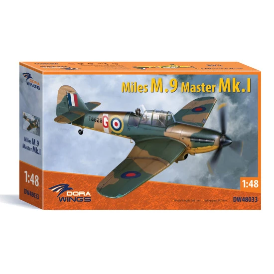 Dora Wings 48033 - 1/48 - Miles M.9 Master Mk.I. Scale military aircraft 150 pcs