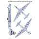 Roden 347 - 1/144 - Convair B-36B Peacemaker (Early) . Scale model aircraft