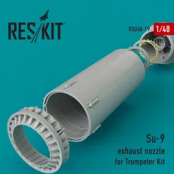 Reskit RSU48-0019 - 1/48 Su-9 exhaust nozzle for Trumpeter Kit Resin Detail