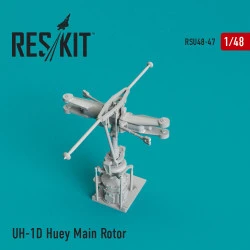 Reskit RSU48-0047 - 1/48 UH-1D Huey Main Rotor scale Resin Detail model kit