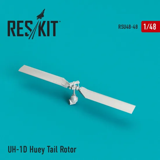 Reskit RSU48-0048 - 1/48 UH-1D Huey Tail Rotor scale Resin Detail model kit
