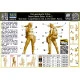 Master Box 35214 - 1/35 - Post-apocalyptic fiction. Desert Battle Series. Skull Clan - Long-distance raid. Kit No.A new leader. Hanna