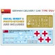 Miniart 35297 - 1/35 GERMAN DELIVERY CAR TYPE 170V. Ambulance