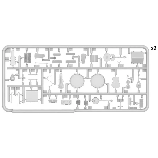 Miniart 35622 - 1/35 - MUSICAL INSTRUMENTS