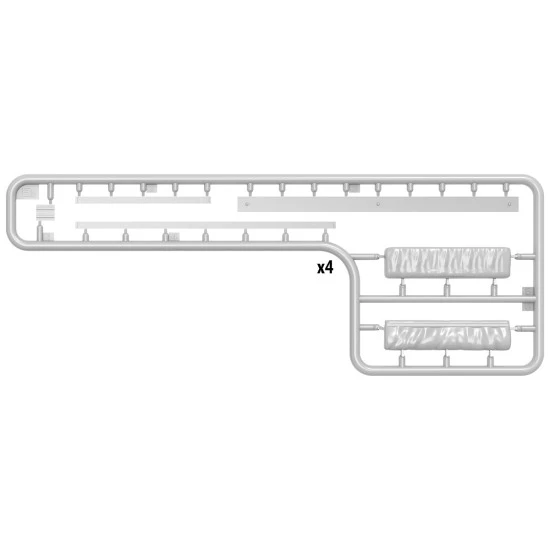 Miniart 38031 - 1/35 - B-TYPE LONDON OMNIBUS 1919. 196 mm
