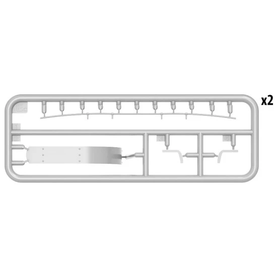 Miniart 38031 - 1/35 - B-TYPE LONDON OMNIBUS 1919. 196 mm