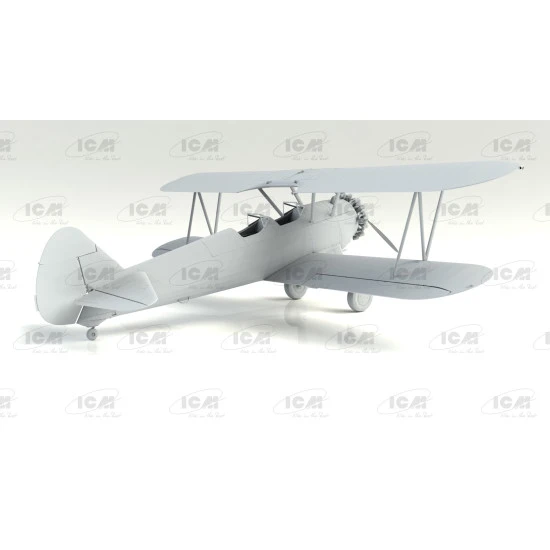 ICM 32051 - 1/32 - Stearman PT-17 with American Cadets. Scale model kit