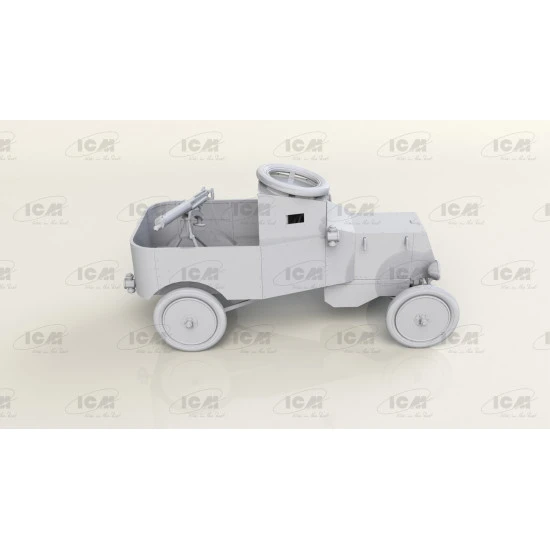 ICM 35670 - 1/35 - Model T RNAS Armoured Car with WWI British Tank Crew