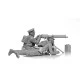 ICM 35713 - 1/35 - WWI British Vickers MG Crew (Vickers MG and 2 figures)