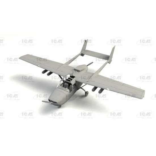 ICM 48291 - 1/48 - Cessna O-2A US Navy Service 188mm