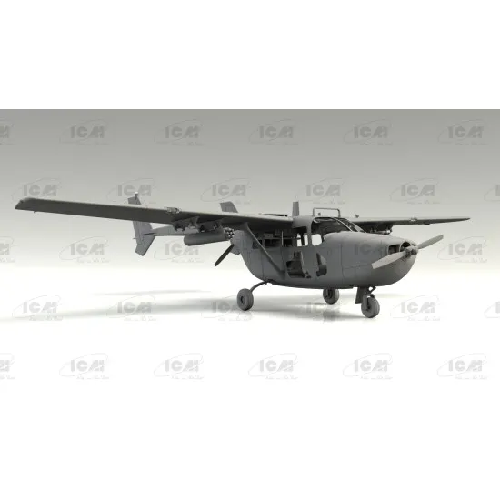 ICM 48291 - 1/48 - Cessna O-2A US Navy Service 188mm