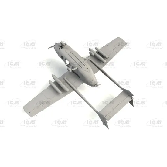 ICM 48291 - 1/48 - Cessna O-2A US Navy Service 188mm
