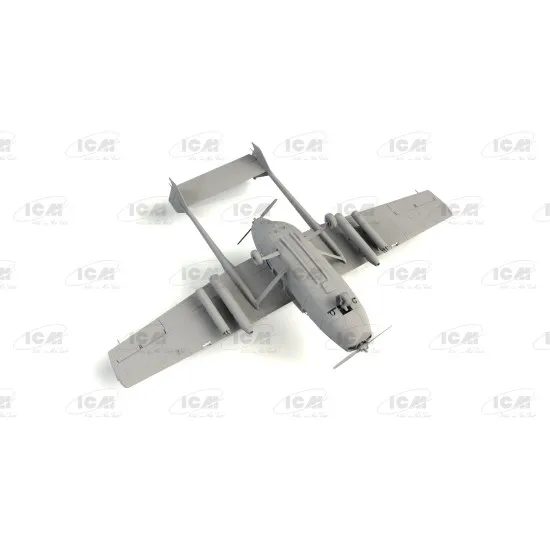 ICM 48291 - 1/48 - Cessna O-2A US Navy Service 188mm