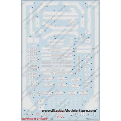 Northrop B-2A decals set 1/72 BEGEMOT 72017