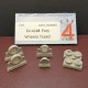 CAT4 R48005 - 1/48 North American FJ-4/4B Fury Resin Wheels set US Type 2 Beams