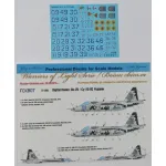 Us Stock Decals For Digital Rooks Sukhoi Su-25 1/72 Scale Foxbot 72-056