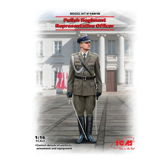 ICM 16010 - 1/16 - Polish Regiment Representative Officer
