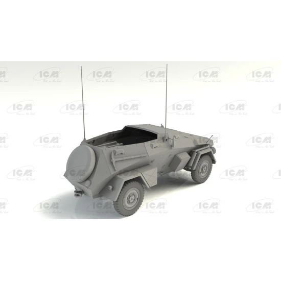 ICM 35110 - 1/35 - Sd.Kfz. 247 Ausf.B, German Command Armoured Vehicle