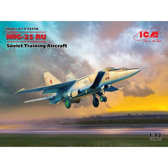 ICM 72176 - 1/72 - MiG-25 RU, Soviet Training Aircraft