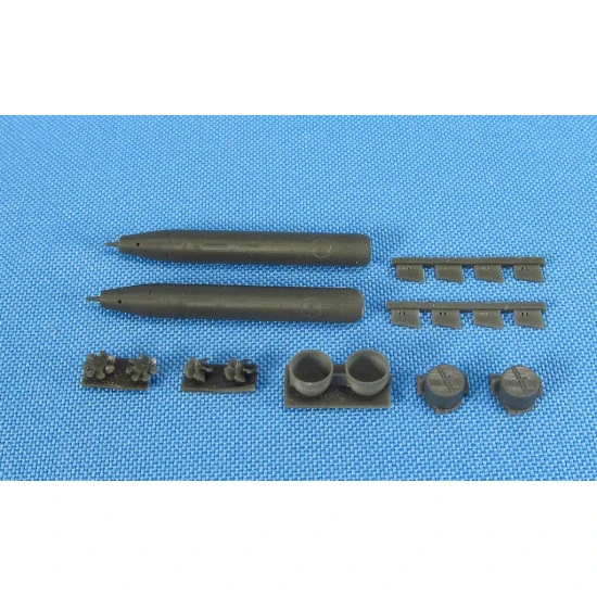 Metallic Details Torpedo Mk-54 1/72 MDR7246 scale model resin kit