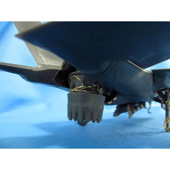 Metallic Details F-35B. Jet Nozzle (Kitty Hawk) 1/48 MDR4858 Scale Model Resin kit