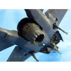 Us Stock Metallic Details F-35b. Jet Nozzle Kitty Hawk 1/48 Mdr4858 Scale Model Resin Kit