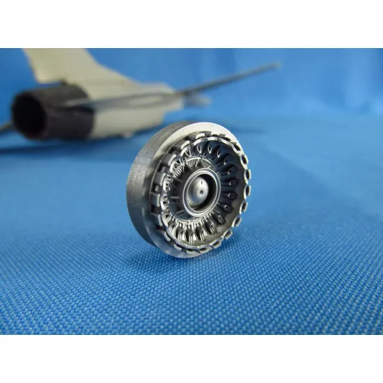 Metallic Details F-16. Jet nozzle for engine F110 (opened) (Tamiya) 1/48 MDR4862 scale model resin kit