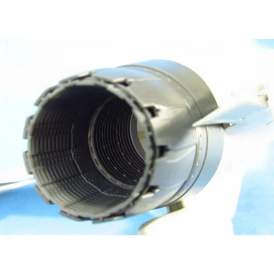 Metallic Details F-16. Jet nozzle for engine F110 (opened) (Tamiya) 1/48 MDR4862 scale model resin kit