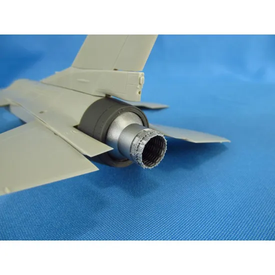 Metallic Details F-16. Jet nozzle for engine F110 (closed) (Tamiya) 1/48 MDR4863 scale model resin kit