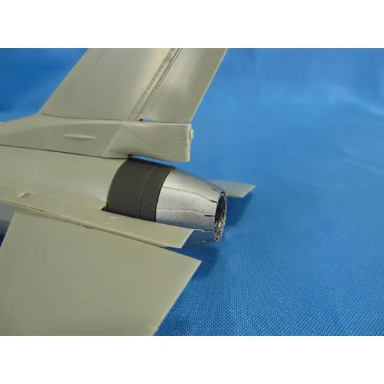 Metallic Details F-16. Jet nozzle for engine F110 (closed) (Tamiya) 1/48 MDR4863 scale model resin kit