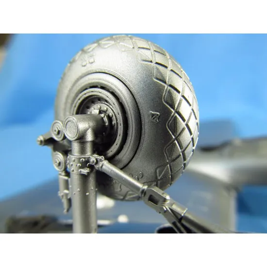 Metallic Details B-17. Wheel wells (Revell/Monogram) 1/48 MDR4864 scale model resin kit