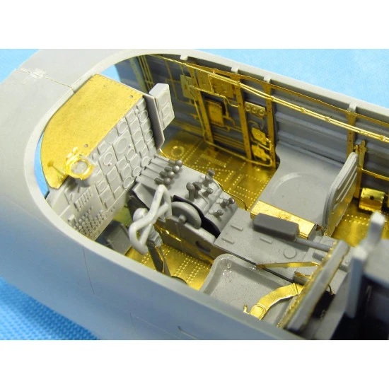 Metallic Details Control handles. Part 1 1/48 MDR4868 scale model resin kit