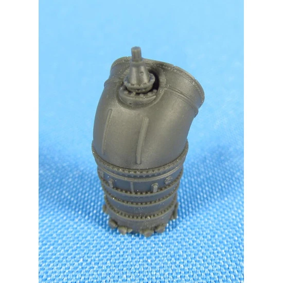 Metallic Details Mi-24. Exhaust pipes (Zvezda) 1/48 MDR4869 scale model resin kit