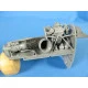 Metallic Details Mi-24. Exhaust pipes (Zvezda) 1/48 MDR4869 scale model resin kit