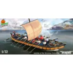 Us Stock Garbuz 72-002 - 1/72 - Seagull. Warship Of The Ukrainian Cossacks Plastic Model