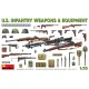 Miniart 35329 - 1/35 US infantry weapons & equipment scale model plastic