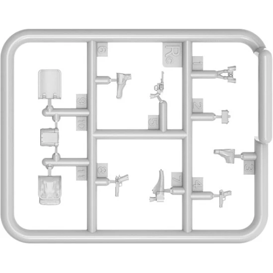 Miniart 35329 - 1/35 US infantry weapons & equipment scale model plastic