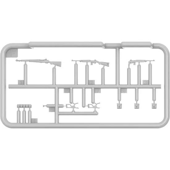 Miniart 35308 - 1/35 - American jeep crew and military police officers model