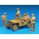 Miniart 35308 - 1/35 - American jeep crew and military police officers model