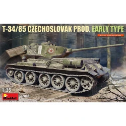 Miniart 37085- 1/35 T-34/85 Czechoslovak prod. early type scale model kit