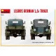 Miniart 38051- 1/35 L1500s German 1,5t truck, scale model kit