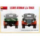 Miniart 38051- 1/35 L1500s German 1,5t truck, scale model kit